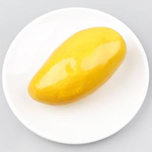 무게감 인조 망고 모형 옐로우 12.5cm 열대 과일모형 모조 과일 열매 장식 WR