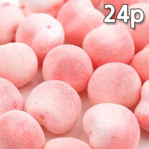 미니 복숭아 피치 백도 모형 2cm 24개 세트 인조 과일모형 가짜 과일 모조 열매 장식