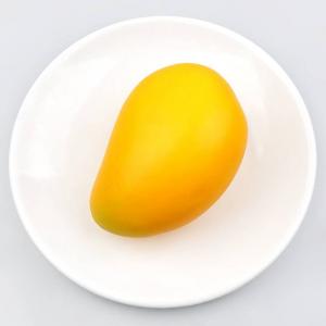 애플망고 모형 옐로우 10.5cm 인조 칼립소 망고 열대 과일모형 모조 과일 열매 장식