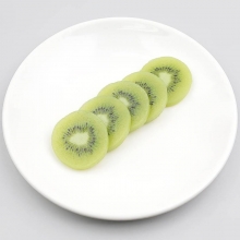 슬라이스 조각 키위 모형 4.3cm 인조 과일모형 슬라이스 가짜 과일 모조 열매 장식 PR
