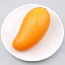 망고 모형 오렌지 13.6cm 열대 진황망고 과일모형 음식모형 장식 전시 진열 마트 뷔페 꾸미기 소품