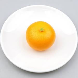별꼭지 귤 모형 6.6cm 과일모형 가짜 인조귤 열매 작은귤 꼬마귤 밀감 조생귤 모조 과일
