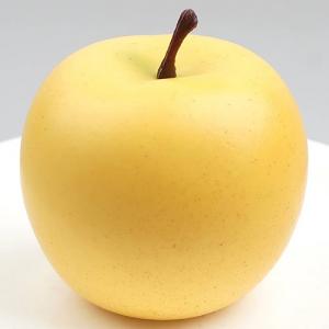 인조 노랑 사과 모형 골든 딜리셔스 8.2cm 모조 과일모형 음식모형 가짜사과 장식 진열 소품