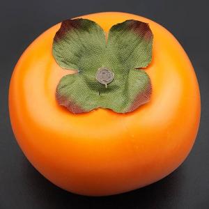 무게감 감 모형 단감 LT오렌지 7.6cm 인조 과일모형 모조 열매 음식모형 장식 소품 진열 전시 WR