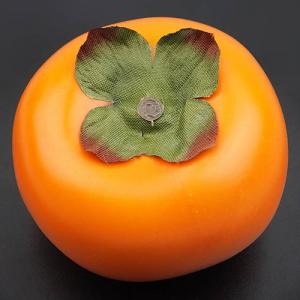 무게감 감 모형 단감 LT오렌지 7.6cm 인조 과일모형 모조 열매 음식모형 장식 소품 진열 전시 WR