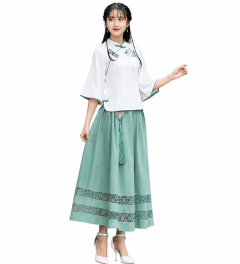 연꽃자수투피스
