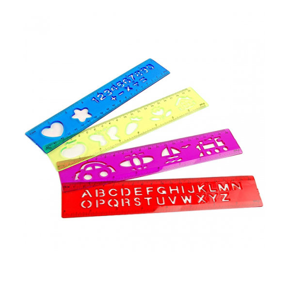 구부리 모양자 (20cm) 말랑말랑한 모양자