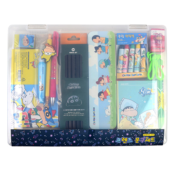 짱구 프렌즈 문구세트 신학기준비물 학용품세트 문구선물세트
