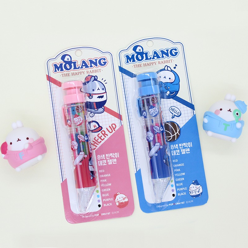 몰랑이 8색 반짝이 데코 젤펜 (1p)