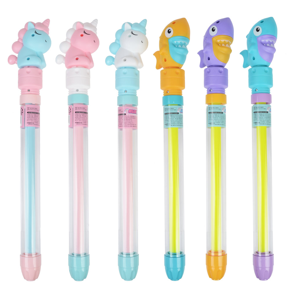 유니콘 상어 막대 물총(1P) 롱스틱 물놀이