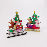 꾸며보자 레이어드 트리 썰매 (3개입) DIY 공작