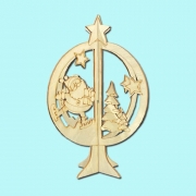 꾸며보자 산타 입체 트리 (10개입) DIY 공작