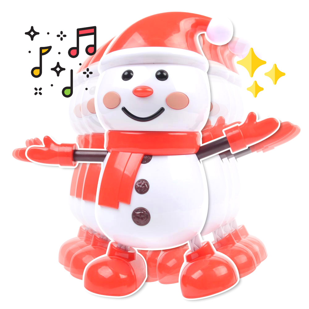 춤추는LED눈사람 (1개) 불빛 스노우맨 댄싱