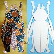 꾸며보자 장수하늘소 (10개입) 꾸미기 DIY 미술 공예