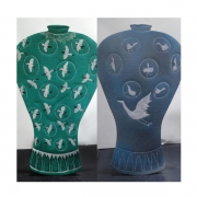 꾸며보자 상감청자 만들기 (10개입) 그림그리기 미술