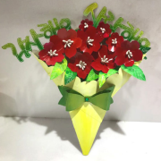 꾸며보자 감사꽃다발 만들기(3P) 종이공예 DIY 꾸미기