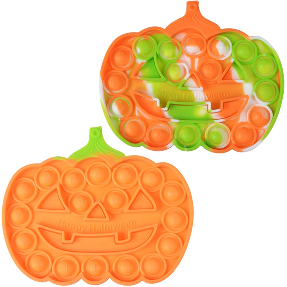 할로윈 호박 푸시팝 (1개) 주사위 푸쉬팝 보드게임 뽁뽁이