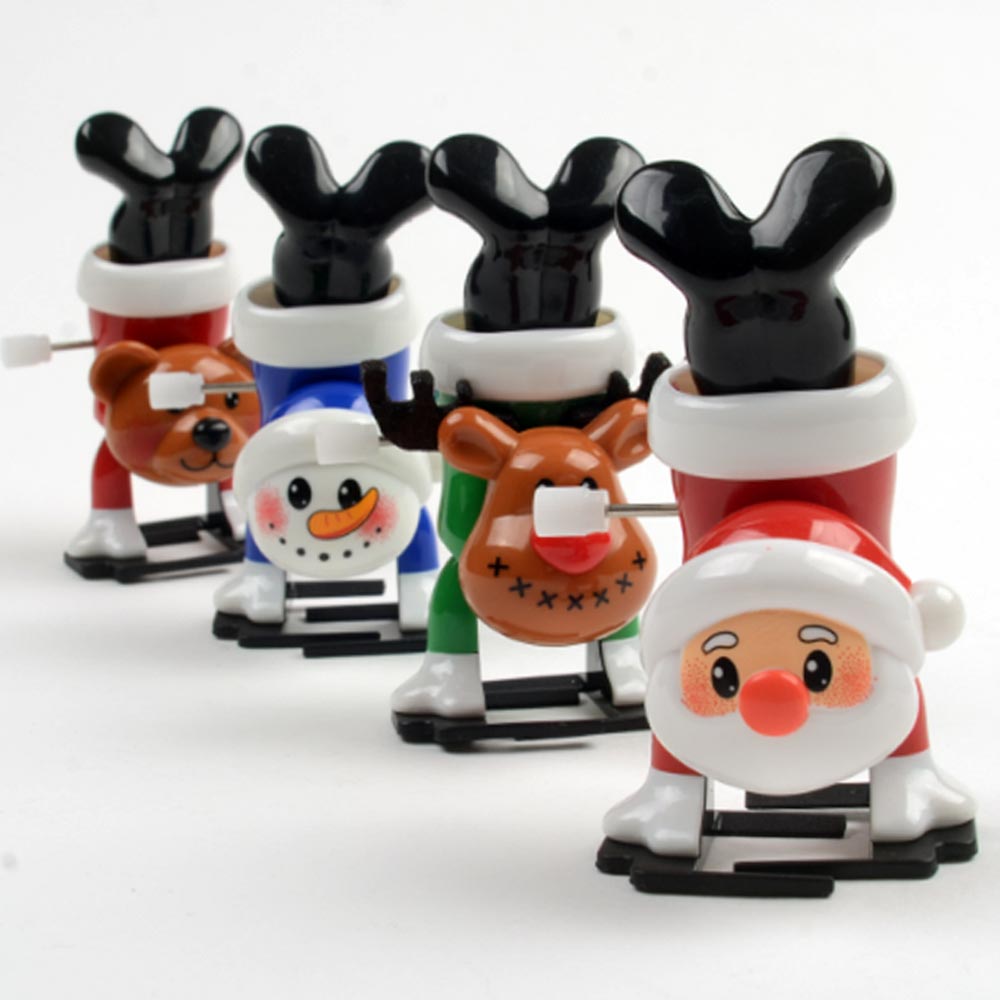 크리스마스 워킹 통통이(1p) 크리스마스 산타 통통 태엽인형