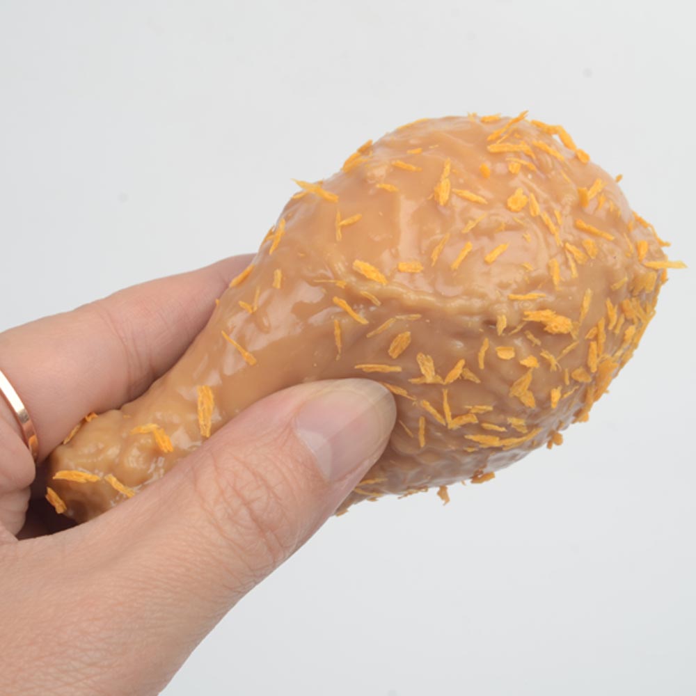 후라이드 치킨 주물럭 말랑이(1P) 촉감놀이 스퀴시볼