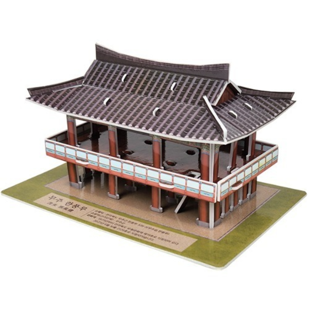 입체퍼즐 무주 한풍루 3D 종이퍼즐 모형 만들기 전통가옥