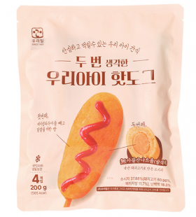 우리아이핫도그  200g(4개입)