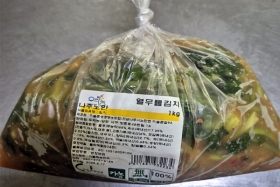 열무얼갈이김치 1kg (예약) 매주 금 공급, 일주일전예약