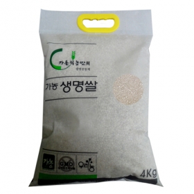 유기농백미  4kg