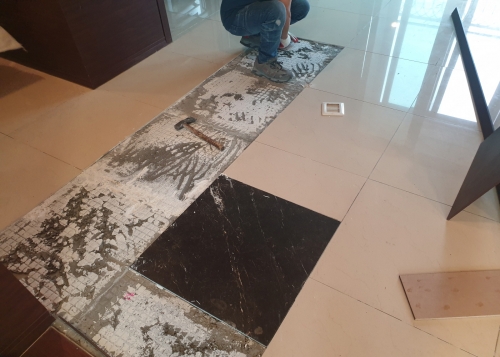 1-15.철거(바닥 철거-타일/대리석)