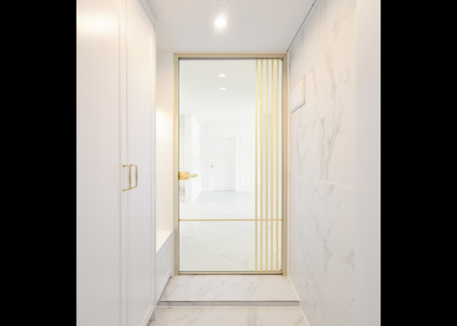 4-10.중문설치(여닫이 단방향)