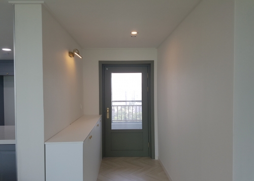 4-18.중문설치(여닫이 목문 단방향)