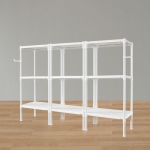 왕자 60 트리플타공선반(화이트) 3단 (선택형)