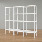 왕자 60 트리플타공선반(화이트) 4단 (선택형)