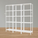 왕자 60 트리플타공선반(화이트) 5단 (선택형)