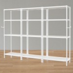 왕자 80 트리플타공선반(화이트) 4단 (선택형)