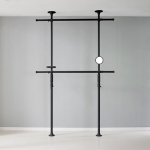 왕자 프리미엄 레버킹 2단 행거 (38mm)