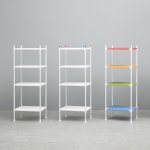 왕자 유닛 타공선반 60X44 4단 선택형