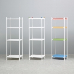 왕자 유닛 타공선반 60X44 4단 선택형