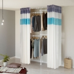 왕자 화이트 드레스룸 3P 행거 선택형