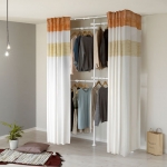 왕자 화이트 드레스룸 3P 행거 선택형