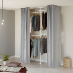 왕자 화이트 드레스룸 3P 행거 선택형