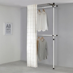 왕자 심플 2단 커튼 행거 선택형 A