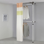 왕자 심플 2단 커튼 행거 선택형 A