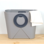 왕자행거 디자인 세탁바구니 1개입