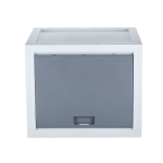 왕자행거 오픈도어수납박스 (2개입)