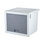 왕자행거 오픈도어수납박스 (2개입)