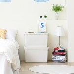 왕자행거 파스텔 리빙박스 (2개입)