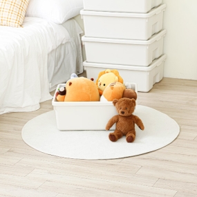 왕자행거 파스텔 리빙박스 (2개입)