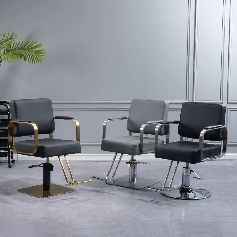 미용실 리클라이너 카페의자 접이식의자 식탁의자 안락의자 그레이