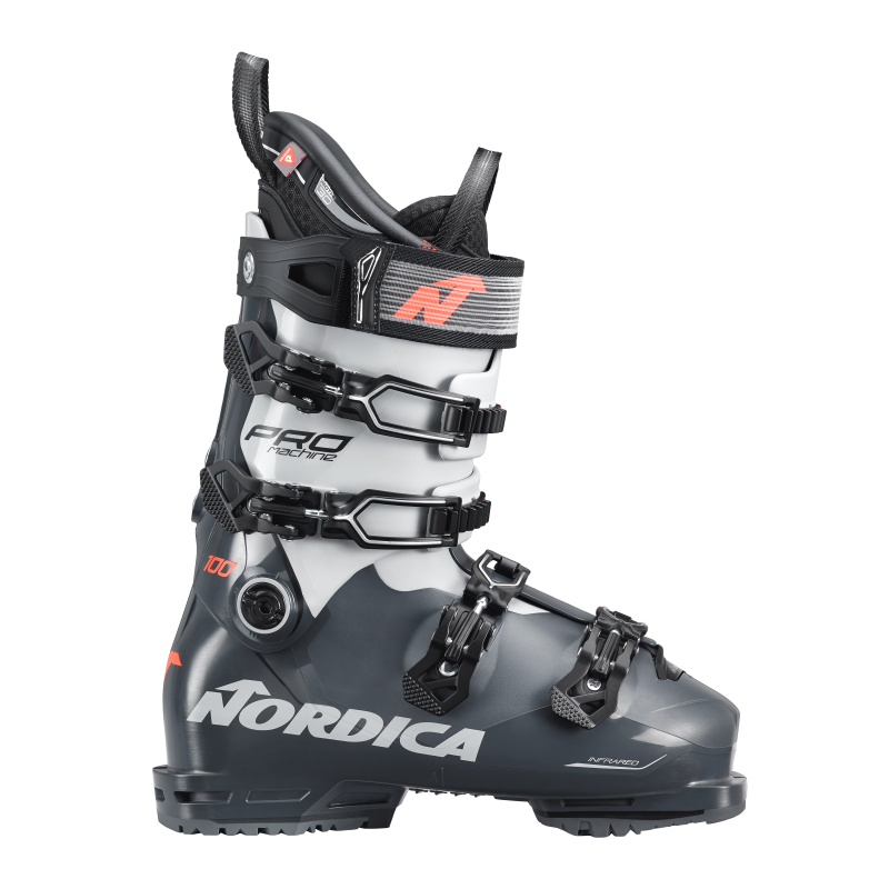 24/25 [NORDICA|노르디카] PRO MACHIINE 100(GW) ANTHRACITE-GREY-RED 260-265