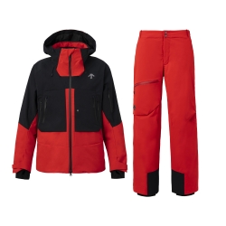 25/26 ALPINE 2 S.I.O INSULATED JACKET BLK x CGY +  ALPINE 1 S.I.O INSULATED PANTS ERD